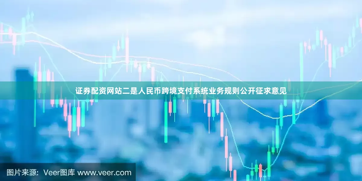 证券配资网站二是人民币跨境支付系统业务规则公开征求意见